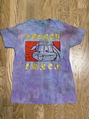 Y2K Vintage Jerry Leigh Looney Tunes Tie dye Tee